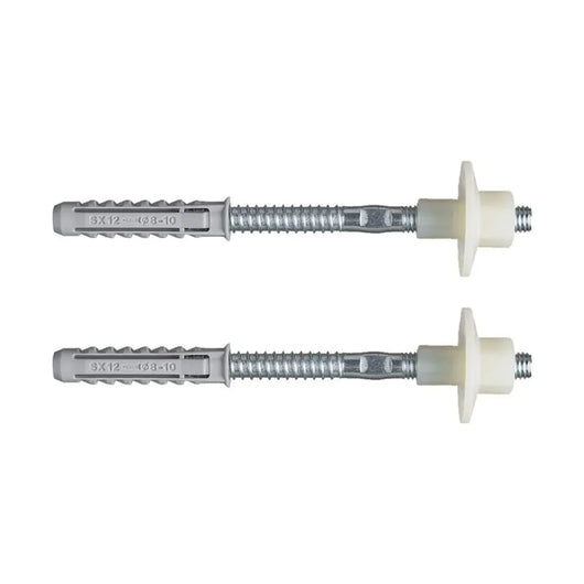 Kit fissaggio lavabo sospeso  M10x120 mm in acciaio con dado