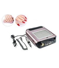 Kit Fresa Unghie M2 Aspiratore Da Tavolo 68w Manicure Pedicure Nail Art Estetica         