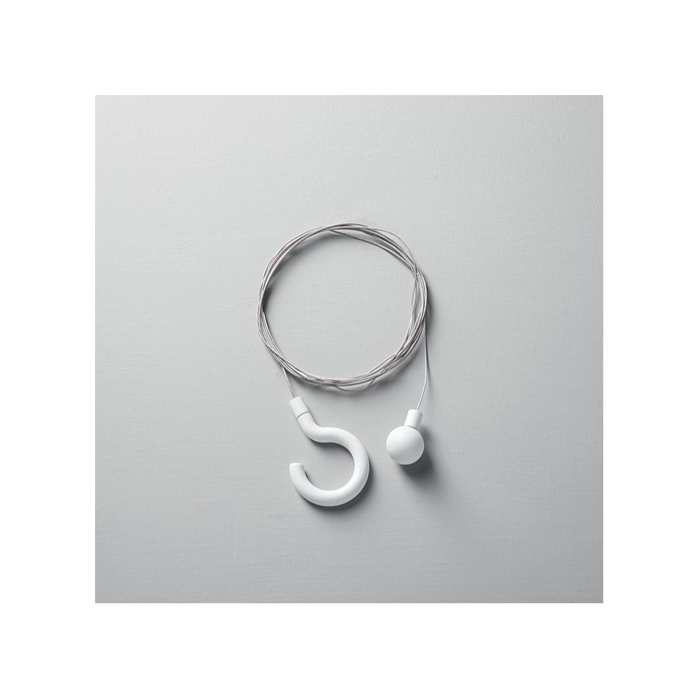 Kit gancio a parete e gancio a sospensione per LANTERNA Bianco - Accessori