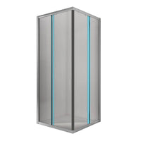 Kit guarnizioni salvagoccia trasparenti 200 cm per box doccia 5-6 mm