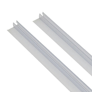 Kit guarnizioni salvagoccia trasparenti 200 cm per box doccia 5-6 mm