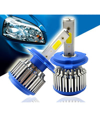 Kit H7 Lampade A Led Cree Full Led 2600 Lumen 6000k 24w Ip68 Led Cree Cob 360°         