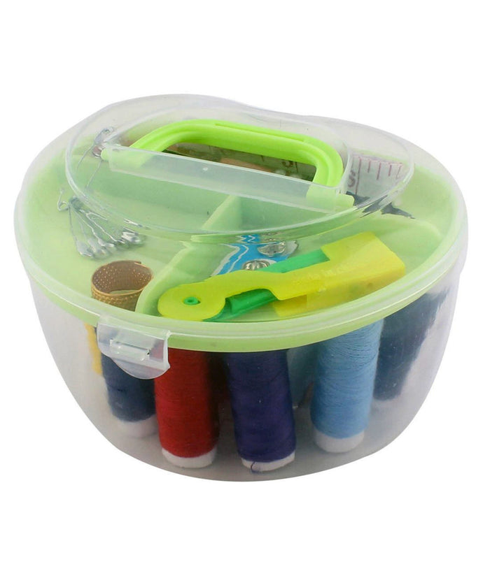 Kit In Plastica A Forma Di Cuore Per Cucire Da Viaggio Necessary Kit Cucito         