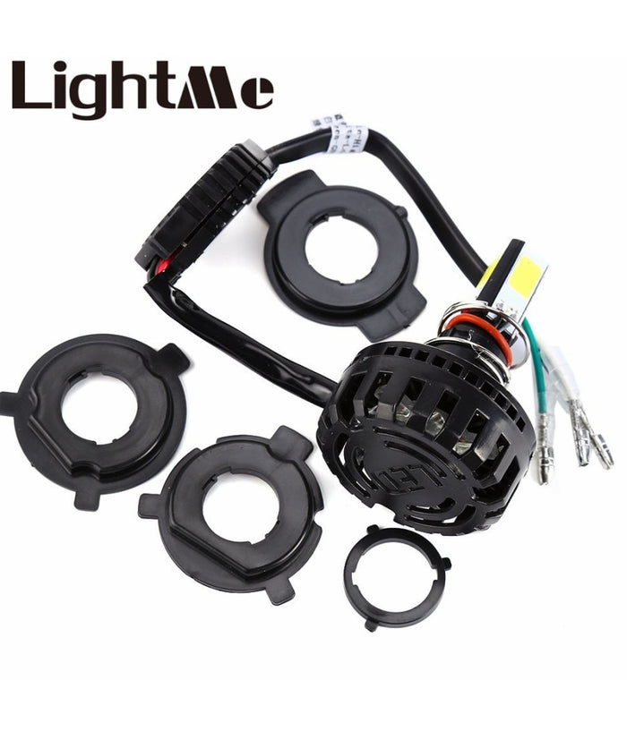 Kit Lampada H4 Led Moto Scooter Motocicletta 3500lm 12v/36w Abbagliante Mh4 H4         