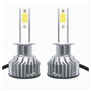 Kit Lampadine Led Per Auto H1 Maxtech Y1-h1 38 Watt Luce Fredda 6000k 12v 9000lm         