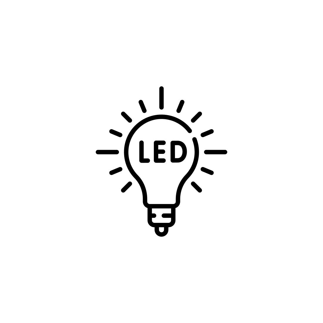 Kit LED per armadio VOX 150 cm - Profilo LED con interruttore e alimentazione.