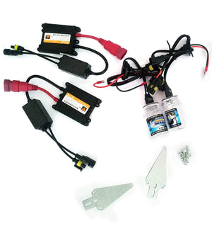 Kit Luci Xenon Centraline Ballast Slim Fari Xeno H1 6000k 45w Auto Moto         