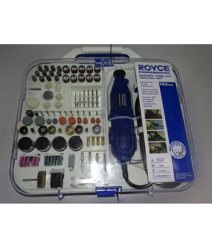 Kit Mini Trapano Miniutensile Rotativo Minitrapano Dremel Con 163 Accessori 300w         