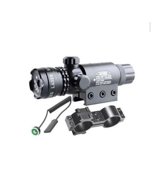 Mirino Puntatore Laser Di Precisione Per Fucile Carabina Fascio Verde Softair         