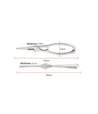Kit Per Crostacei Pinza Scavino Apri Aragosta Granchio Astice Cucina Casa         