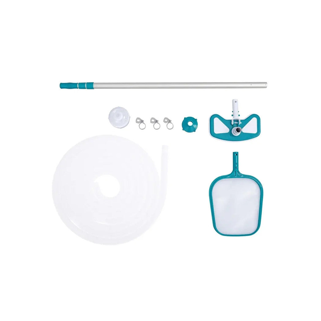 Trade Shop - Kit Per Pulizia Della Piscina Aquaclean Compatibile Con Pompe Da 2.006 L/h 58234 -