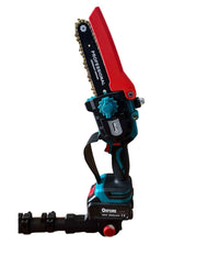 Kit Potatura Forbice Cesoia + Motosega 6" A Batteria 68v + Asta Telescopica Cd616         