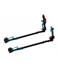 Kit Potatura Forbice Cesoia + Motosega 6" A Batteria 68v + Asta Telescopica Cd616         