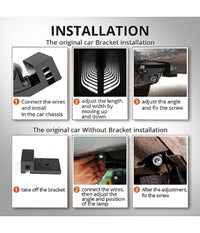 Kit Proiettore Led Angel Illuminazione Portiere Anteriori Auto Luce Led Bianca         