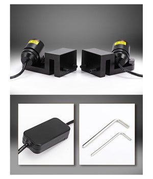 Kit Proiettore Led Angel Illuminazione Portiere Anteriori Auto Luce Led Bianca         