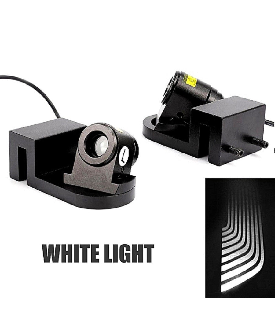 Kit Proiettore Led Angel Illuminazione Portiere Anteriori Auto Luce Led Bianca         