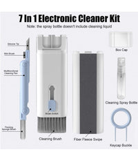 Kit Pulizia Multifunzione 7in1 Per Tastiere Apparecchi Elettronici Pc Notebook         