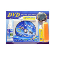 Trade Shop - Kit Pulizia Universale Per Laser Lente Del Lettore Cd Dvd Vcd Lens Cleaner Pc -