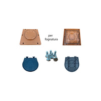 Kit ricambi valvola antiriflusso : Colore - Ral 8023