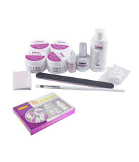 Kit Ricostruzione Unghie Professionale Uv Gel Nail Art Kit Completo Lidan Kit-2         