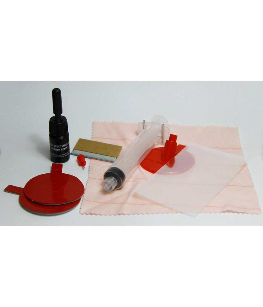 Kit Ripara Vetri Per Riparazione Parabrezza Vetri Auto Fai Da Te Maxeed         