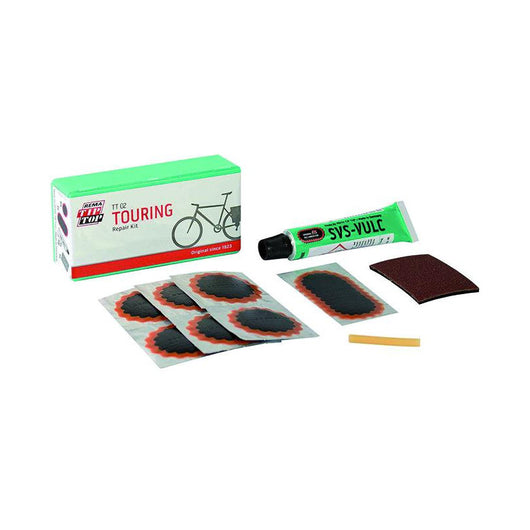 Kit riparazione cicli tip-top, tt-bike 02 touring, 9 pezzi