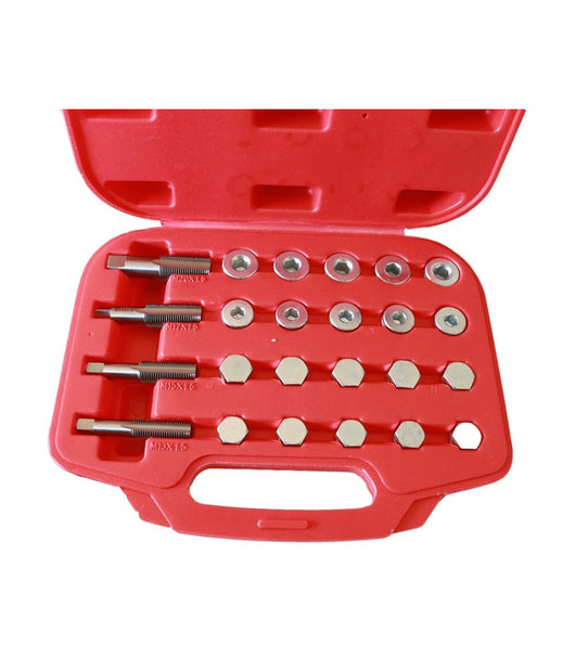 Kit Riparazione Filettatura Tappo Coppa Olio Auto Con Tappi E Rondelle 64 Pz         