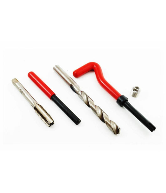 Kit Riparazione Filetti 88 Pz Elicoidi Maschi Ripristina Filettature Valigetta         