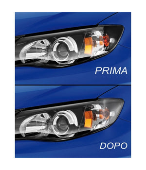 Kit Riparazione Rinnova Fari Fanali Elimina Ingiallimento Auto Moto         