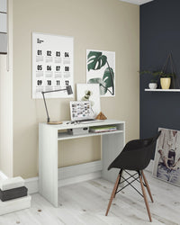 KIT SCRIVANIA STAR 79X43XH78 CM BIANCO ALPES