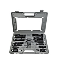 Kit Set 12 Cacciaviti Cacciavite Impatto A Croce E Taglio Con Manico Ad Impatto         