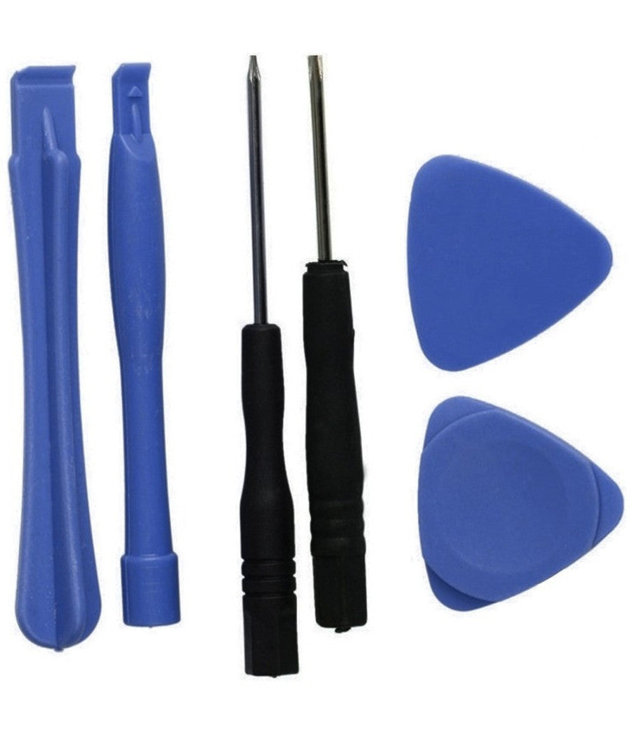 Kit Set 6 Attrezzi Per Riparazione Smontaggio Montaggio Cellulari Tab Smartphone         