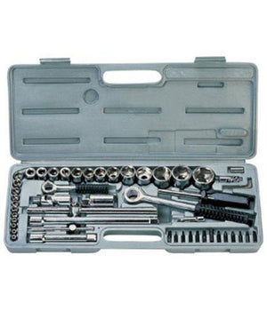 Kit Set Chiavi A Bussola Con Cricchetto 52 Pezzi Chrome Vanadium Professionale         