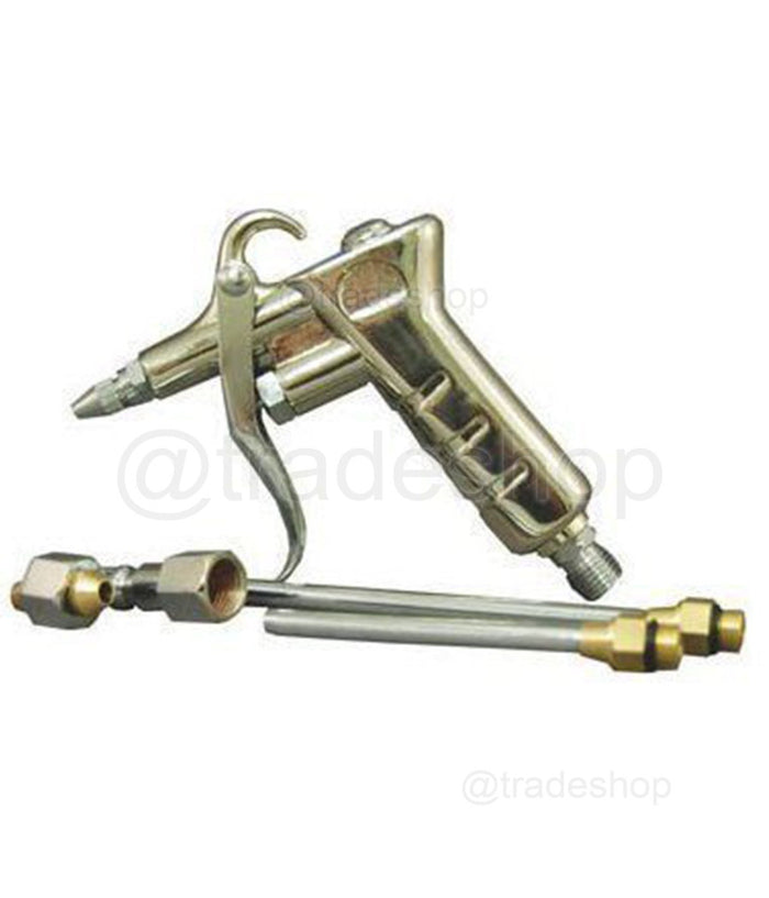 Kit Set Pistola Per Compressore Soffiaggio Aria Con Accessori 5 Pezzi         