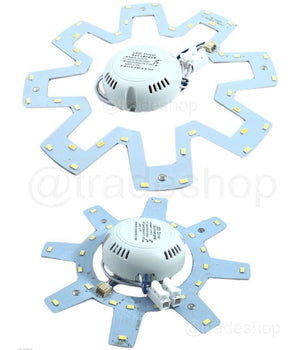 Trade Shop - Kit Smd Led Pannello Luce 12w 18w 20w 22w Conversione Plafoniera Vecchio Neon -  22 Watt