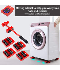 Kit Sollevatore Solleva Mobili Con Ruote Piastra 200kg Spostare Sollevare Mobile         