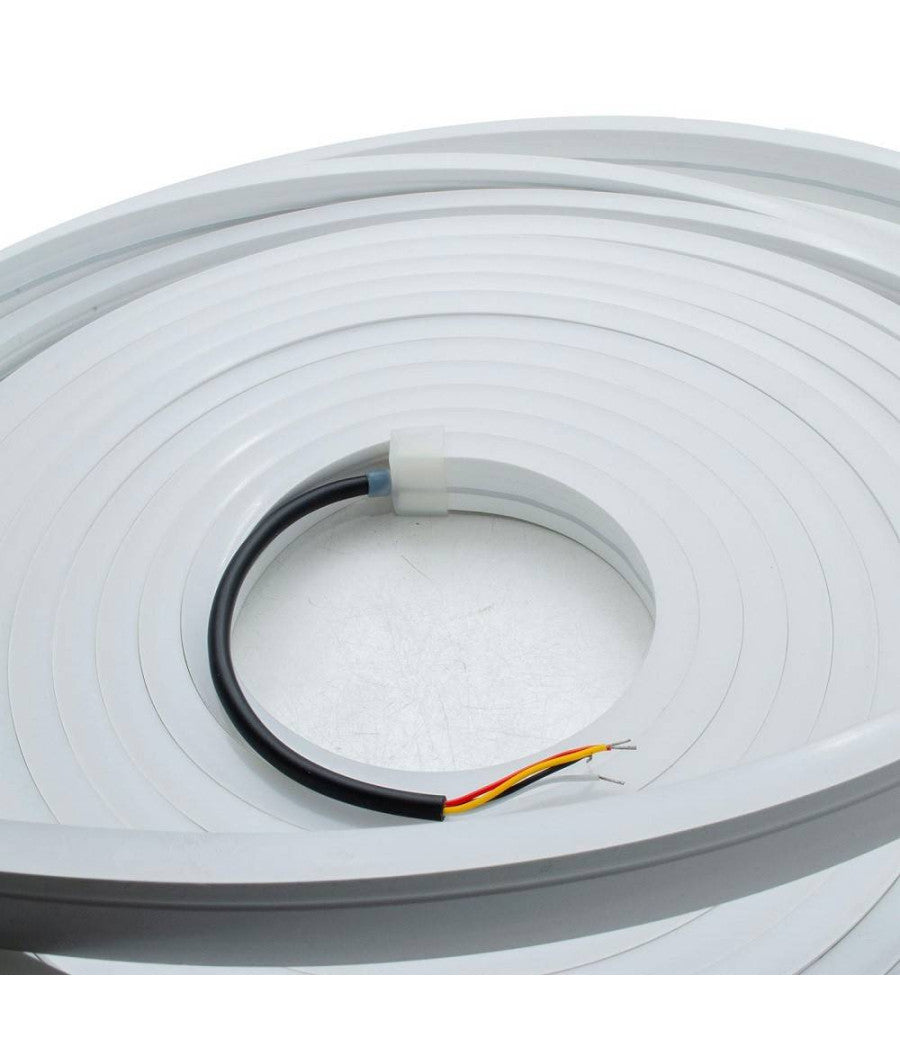 Kit Striscia Neon Flex Led 160w Ip67 Centralina Telecomando Alimentatore Rgb 24v 10mt         