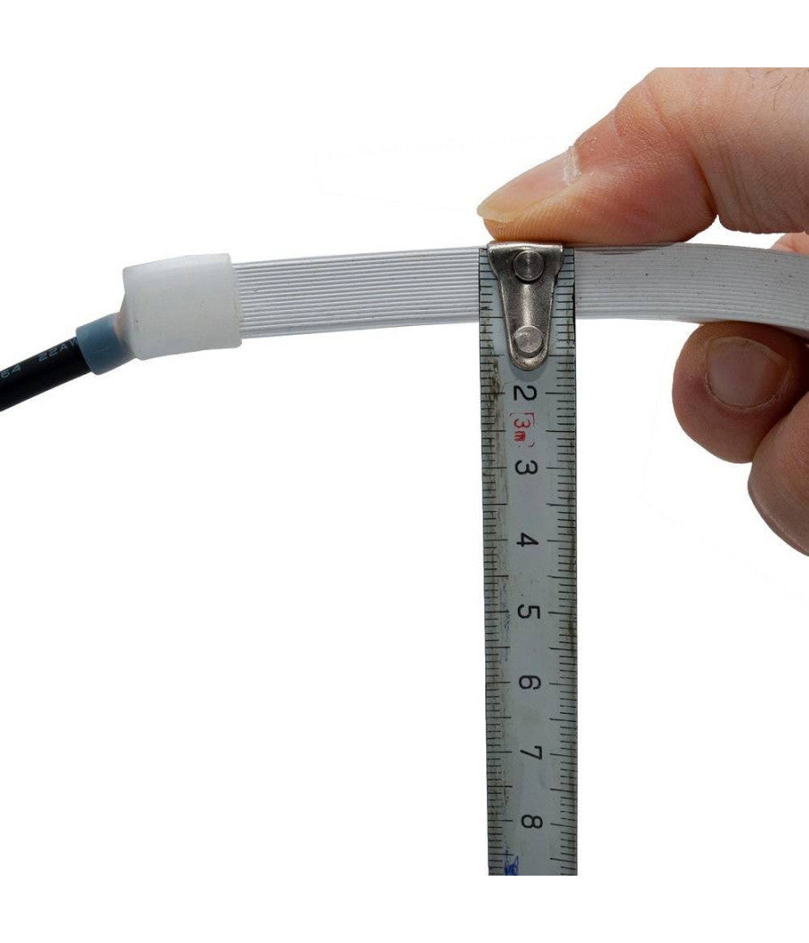 Kit Striscia Neon Flex Led 160w Ip67 Centralina Telecomando Alimentatore Rgb 24v 10mt         