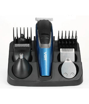 Kit Tagliacapelli Barba Professionale Ricaricabile Elettrico Senza Fili Vgr V172         