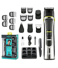 Kit Tagliacapelli Professionale Multifunzione Barba Orecchie Impermeabile V-100         