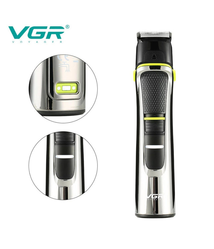 Kit Tagliacapelli Professionale Multifunzione Barba Orecchie Impermeabile V-100         