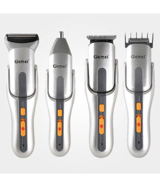 Kit Tagliacapelli Trimmer Rasoio Uomo 8in1 Ricaricabile Batteria Cordless Gm-581         