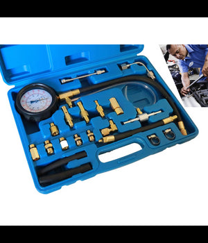 Kit Tester Pressione Di Compressione Motore Misuratore Pistone Cilindri 20pz         