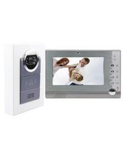 Kit Video Citofono Videocitofono Monitor 7" Registra Telecamera Ir Giorno Notte         