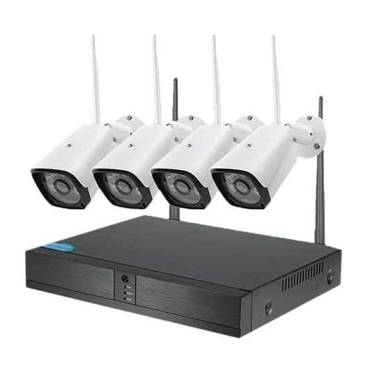 KIT VIDEOSORVEGLIANZA WIRELESS '455020' 1 NVR + 4 telecamere