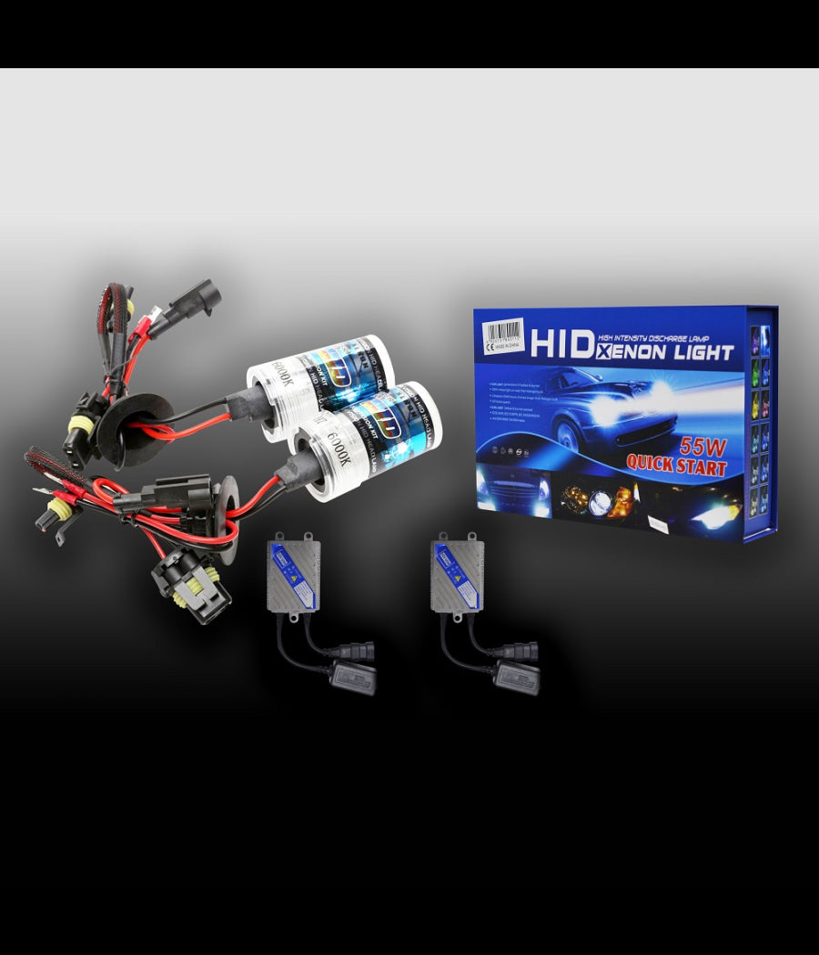 Kit Xenon H1 Slim 55w Lampada Fari Luci Digitale Ballast 6000k Maxtech Kit-55w-h1         