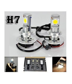 Kit Xenon H7 Lampade A Led Cree Full Led 50w 6000k Digitale Ballast Xenon Bianca         