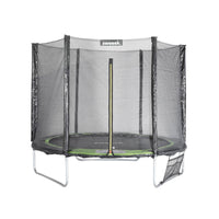 Trampolino 250cm con confezione di accessori, verde