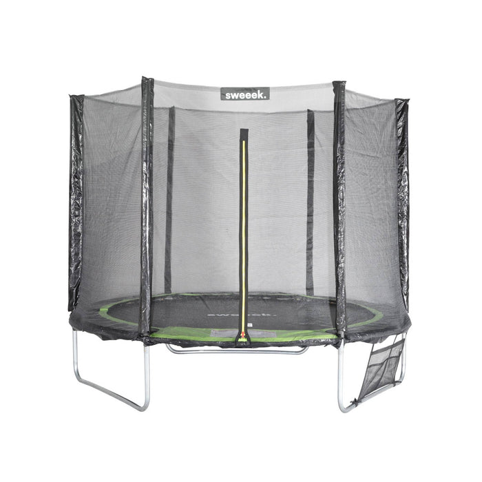 Trampolino 250cm con confezione di accessori, verde