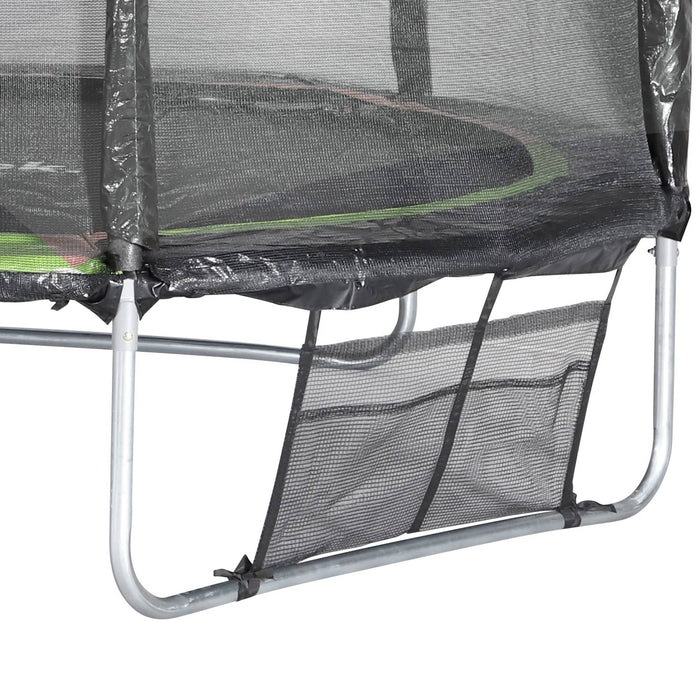 Trampolino 250cm con confezione di accessori, verde